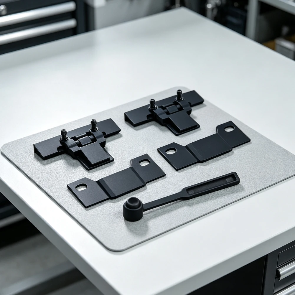 Replacement Dust Cover Hinges for Rega For P1 For P2 P3 Turntables Includes Brush Compact Smooth Operation Black