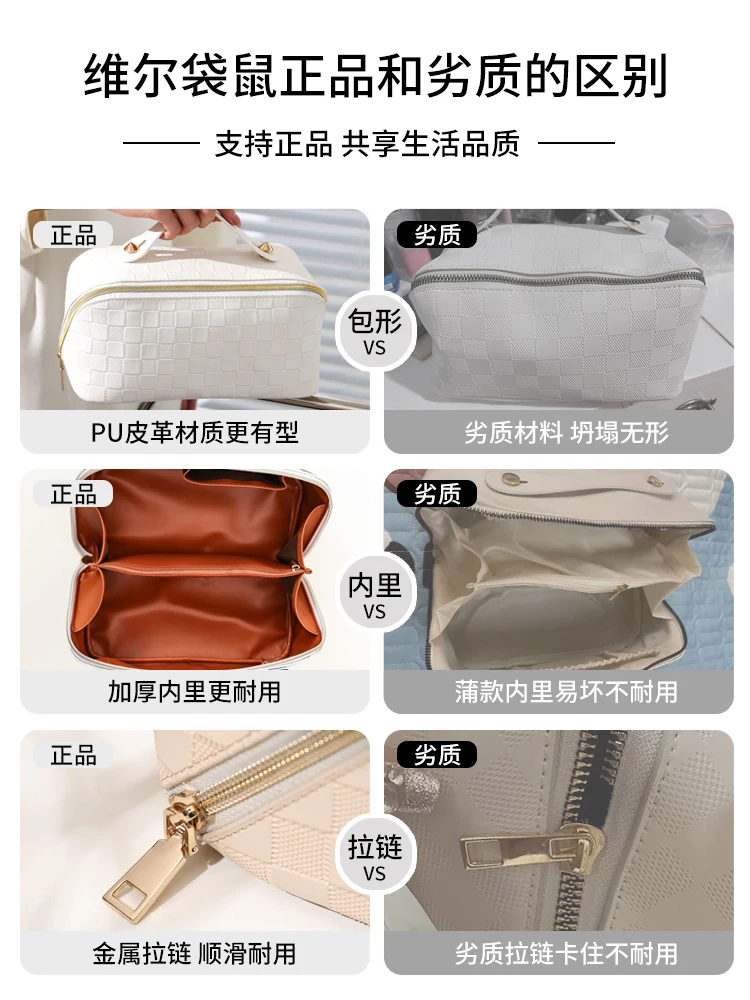 Wash up cosmetic bag Internet celebrity new explosion female will carry large capacity travel multifunctional waterproof storage