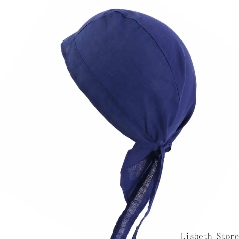 Gorro cocina 124A, gorros Chef resistentes sudor con banda ajustable para restaurantes, panadería, hogar y sombreros