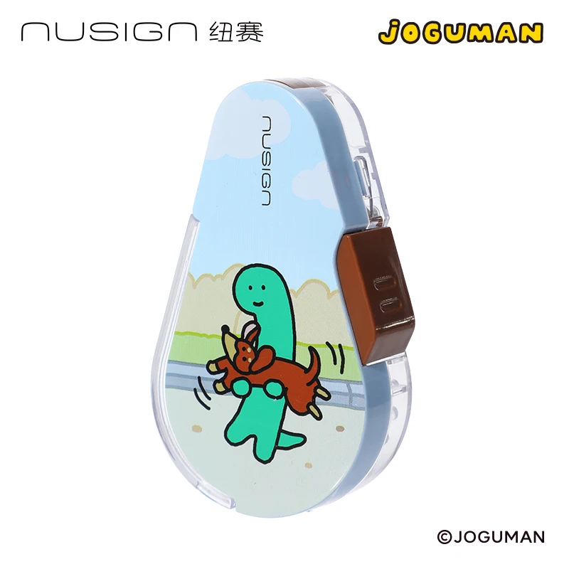 Deli Nusign NS161-Q 5mm X 6m Press Type Sealed Door Correction Tape Four Colors Office School Supply Error Overwrite Tape