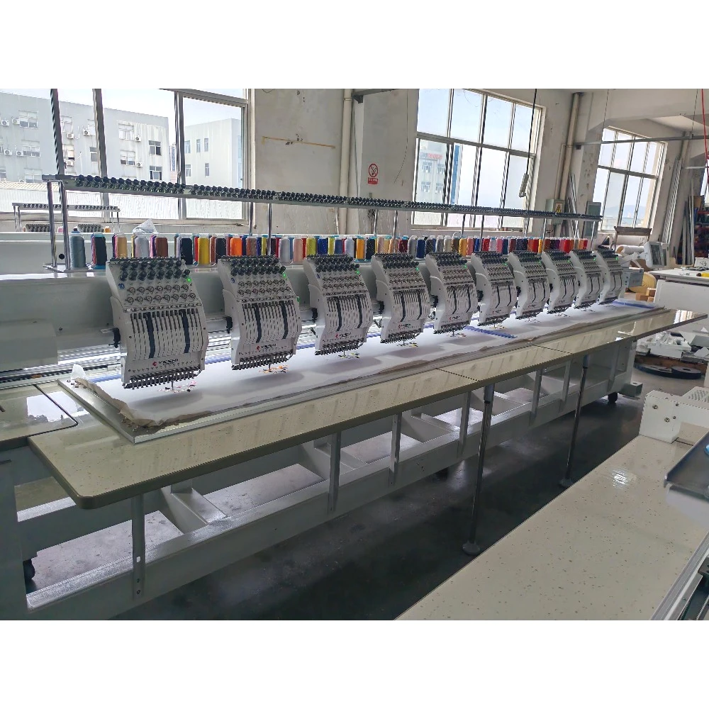 Factory Direct Embroidery Machine Electric Automatic Commercial Computerized 10 Head Embroidery Machine