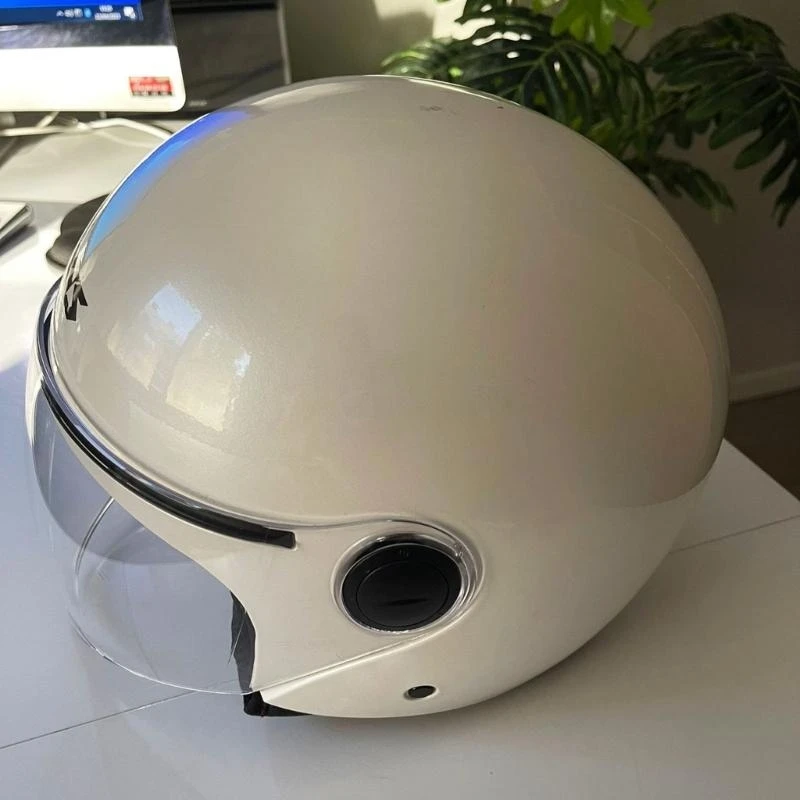 Helmet Windshield Helmet Visor Replacement for AXXIS Square MTV15B Helmet Lens