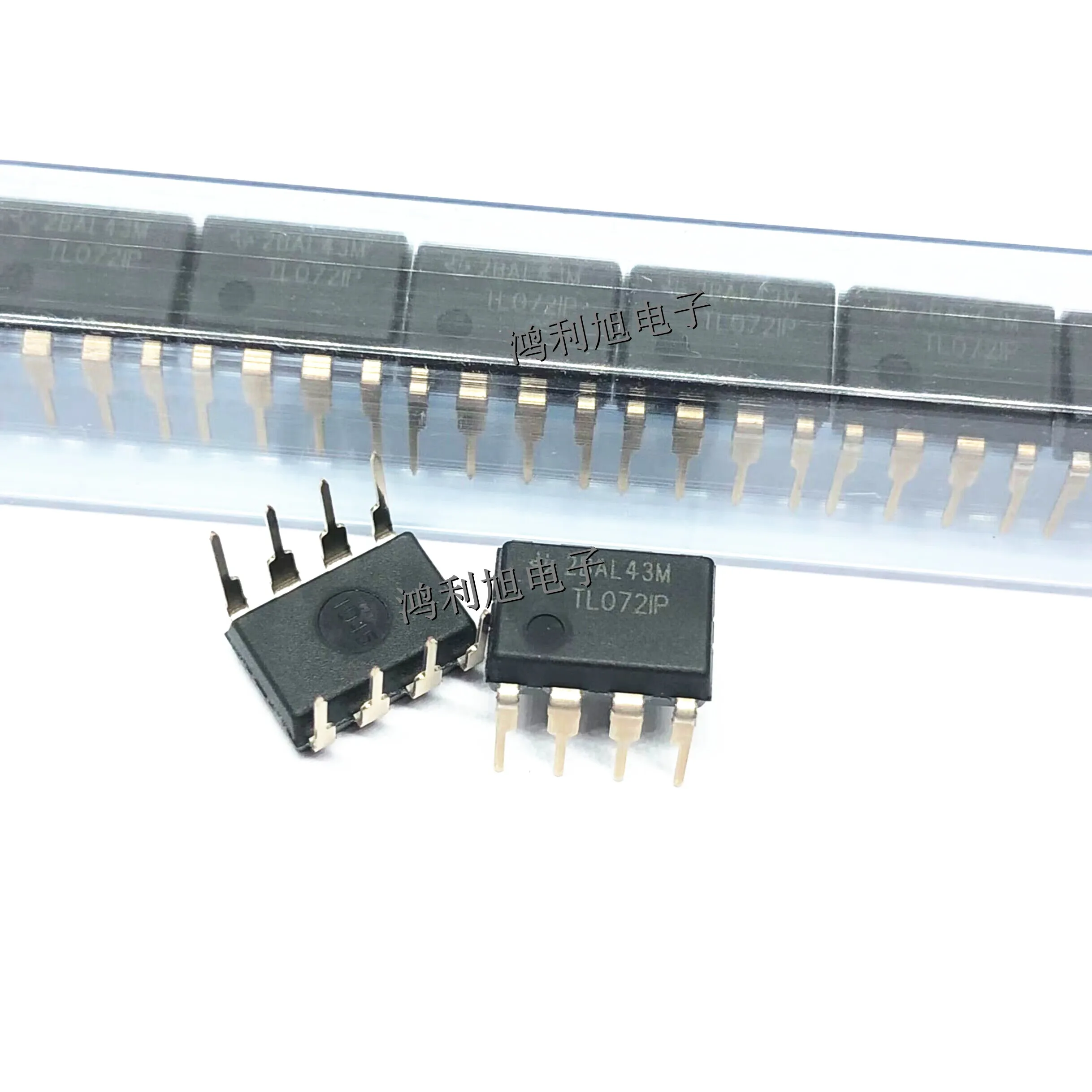 

10PCS/Lot TL072IP TL072 Op Amp Dual Low Noise Amplifier ±20V/40V 8-Pin PDIP Tube