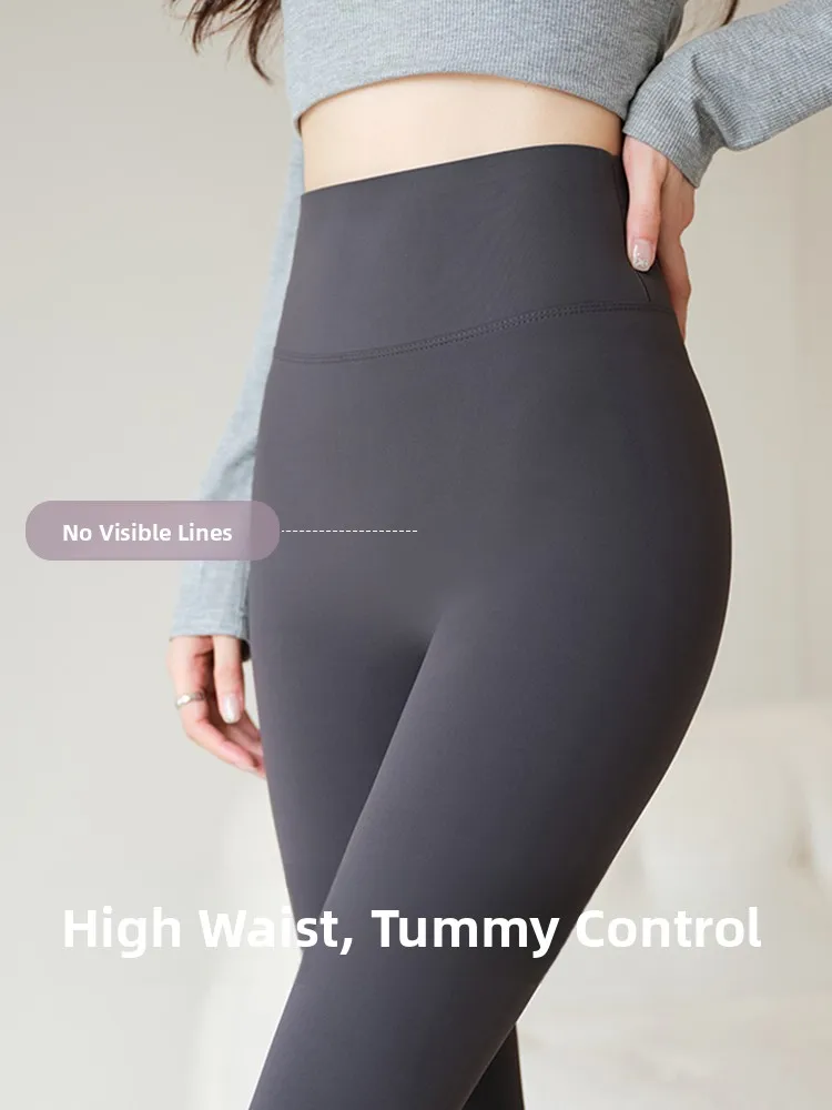 レディース ハイウエスト 裏起毛 ヨガパンツ スリムフィット スポーツレギンス 快適 お腹シェイプ カジュアルウェア