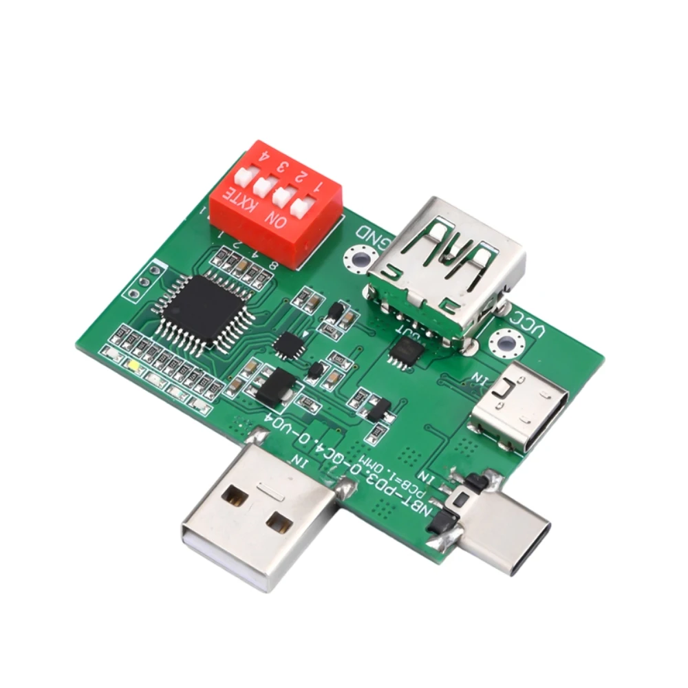 PD3.0/PD2.0/QC3.0/QC2.0/PPS Moduł wyzwalacza szybkiego ładowania wabika 5V 9V 12V 15V 20V Wyjście USB Wykrywanie starzenia Adapter szybkiego ładowania