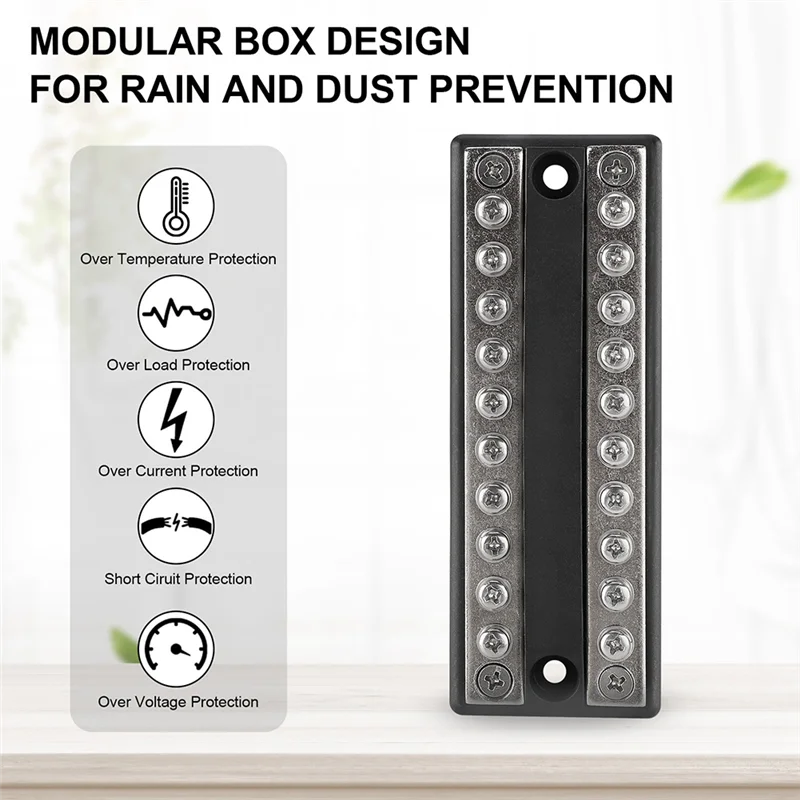 

High Quality Essential 100A Power Terminal Block For Efficient Circuit Management In RV, Boat, Truck