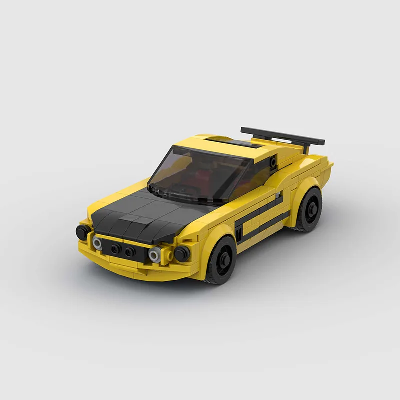 

Boss 302, совместимая с LEGO, маленькая гоночная модель мокса, образовательная сборка, детская игрушка из строительных блоков