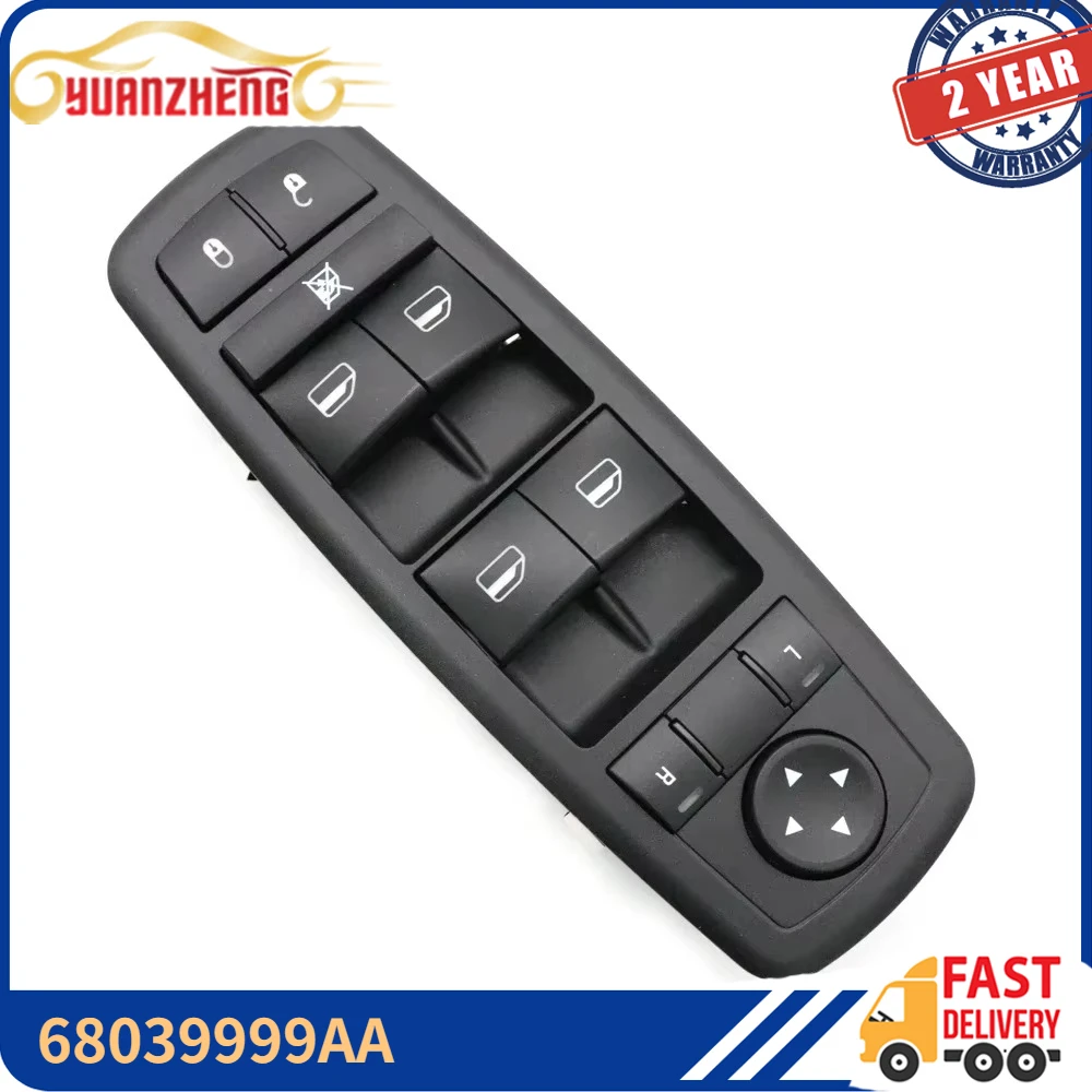 For Dodge Grand Caravan Journey 68039999AA For Chrysler Town Country Front Left Side Electric Power Window Master Control Switch