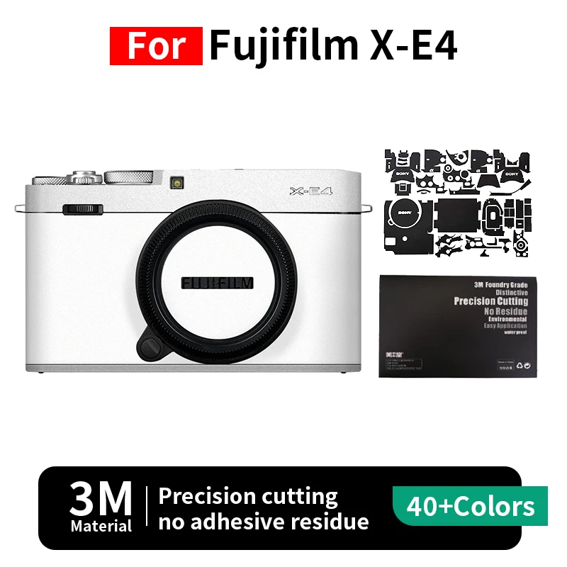 

Mebont для Fujifilm xe4 кожа Fujifilm X-E4 наклейка для камеры защитная пленка полная защита без остатков