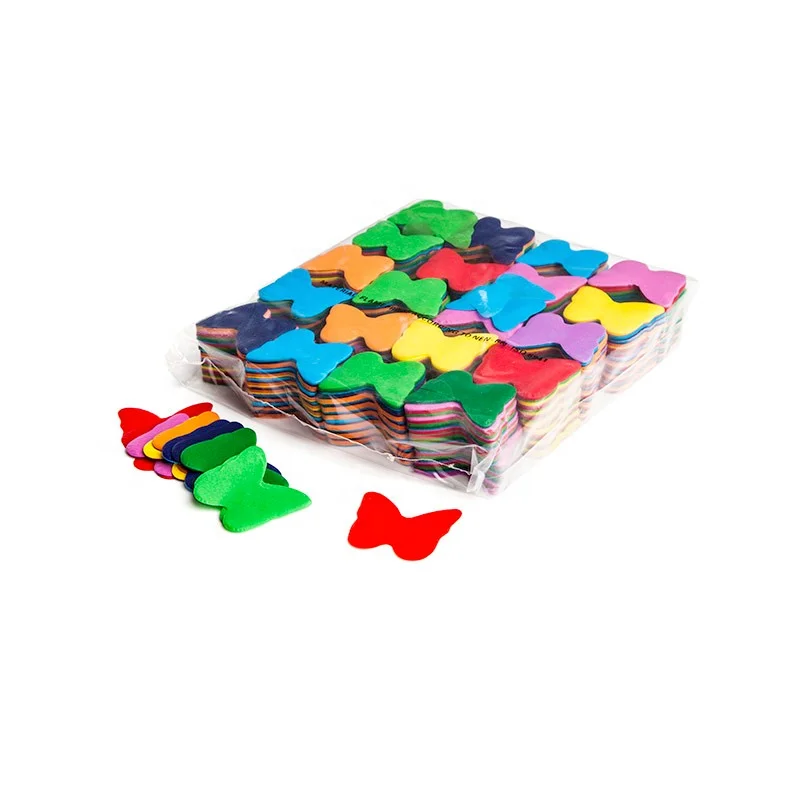 

Color Tissue Paper Confetti Butterflies Biodegradable For Wedding Party Tumbler Throwing Serpentine Hand Throw Decoration