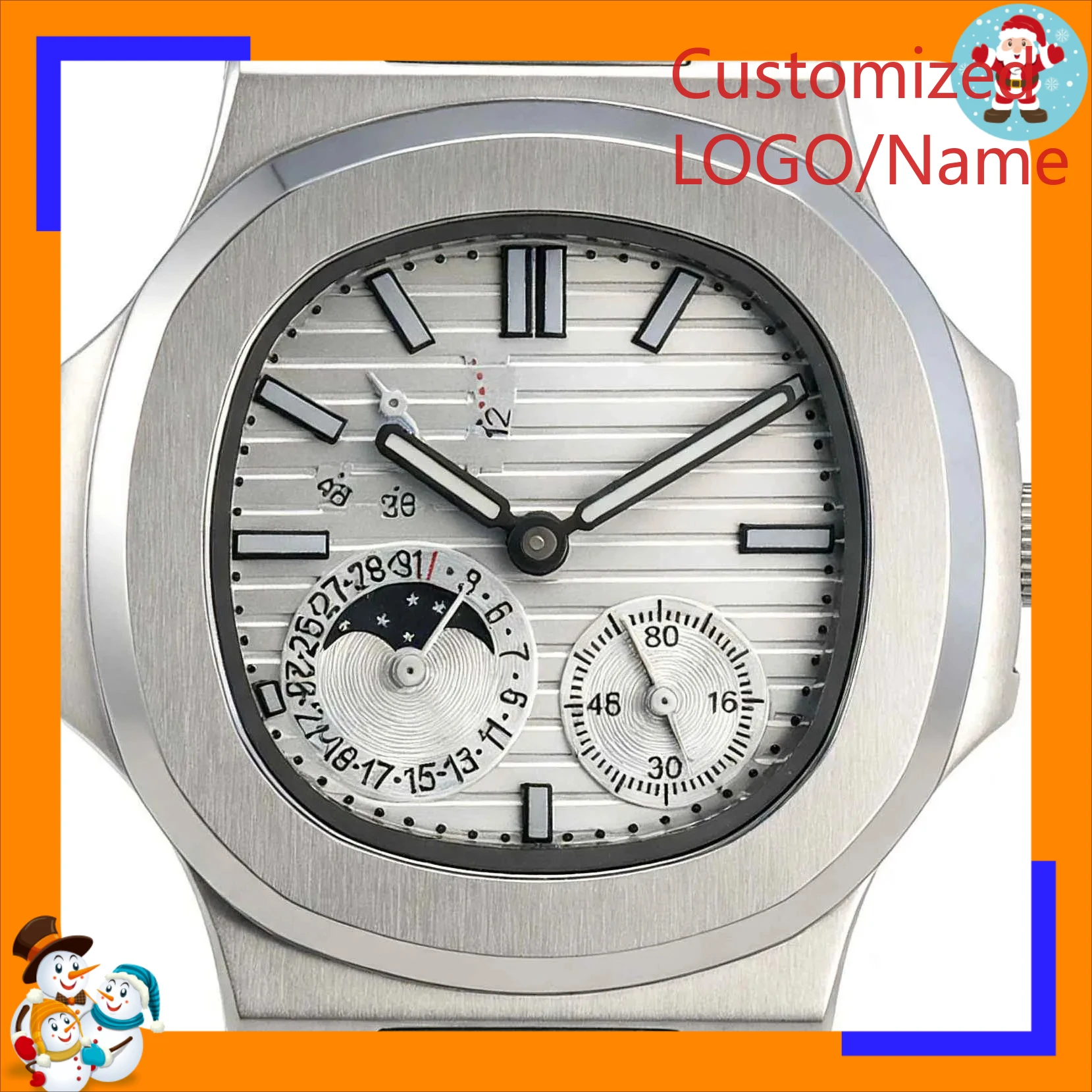 A989 Store 40mm Men Watch in 904L Steel Automatic Mechanical Movement Exquisite Heritage Customized Watches
