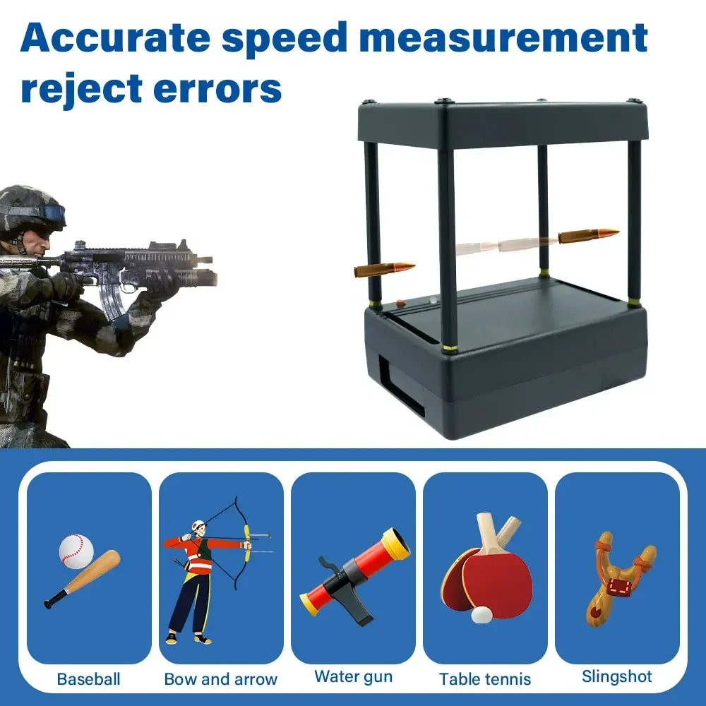 Advanced Shooting Chronograph with Velocity and Energy Measurement - Professional Grade Ballistic Testing for Outdoor Sports - view 3