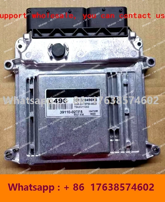 وحدة إلكترونية للتحكم في المحرك ECU MG7.9.8 K56 39101-26AA7 لوحة الكمبيوتر لشركة Hyundai I20 KIA/0496 39110-02TF5/BG5 39110-26BG5