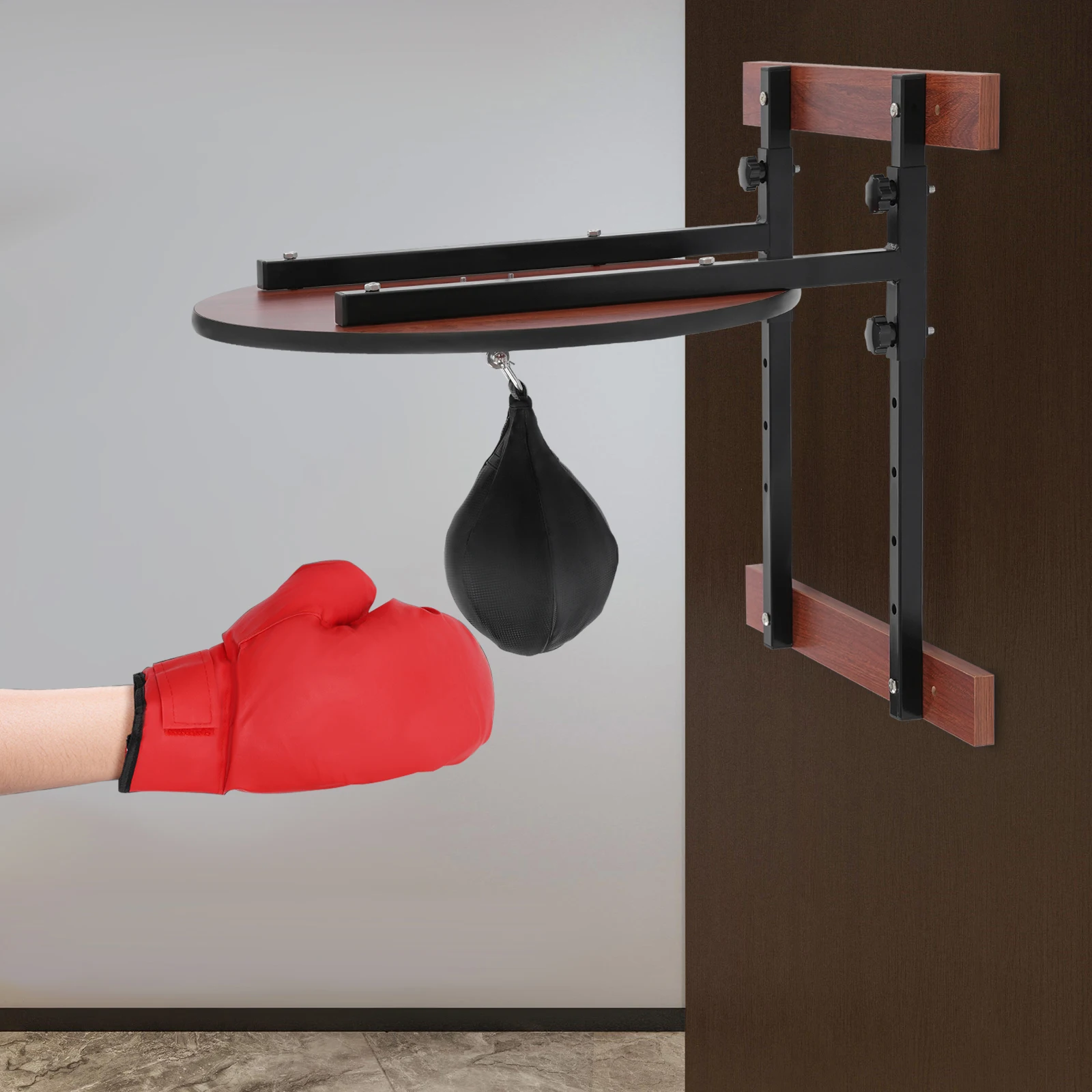 

Heavy-Duty Speed Bag Platform System - Durable Boxing Training Gear, Stable Punching Setup for Boxing Workouts