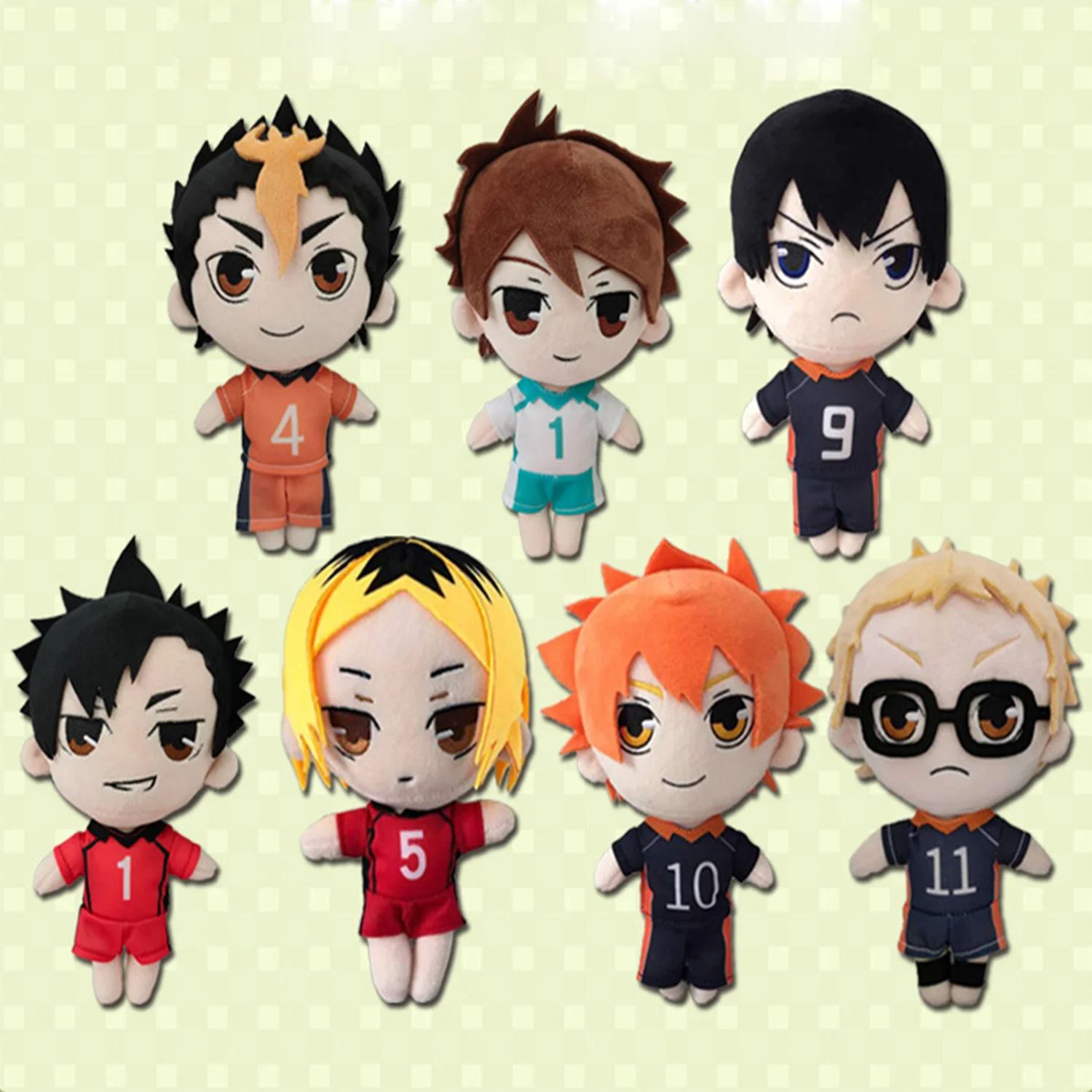 Haikyuu аниме мягкая кукла игрушка 20 см мультяшная фигурка Хината Shyouyou Kageyama Tobio Tsukishima Kei милые мягкие куклы подушки подарки