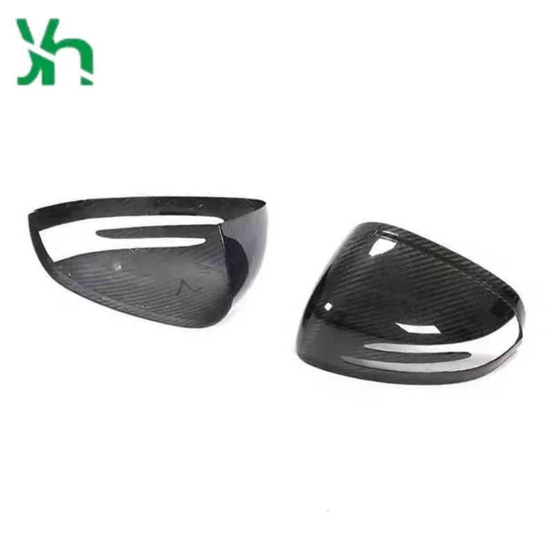 메르세데스-벤츠 G GL GLS ML GLE X166 카본 파이버 개조 미러 케이스 백미러 커버 보호 장식
