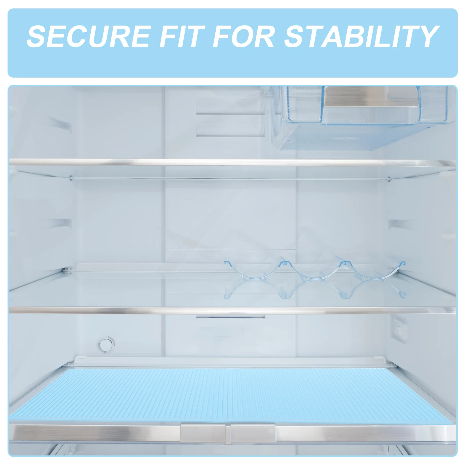 

Kitchen Appliance Spill Liners Waterproof Refrigerator Liner Mat Oil Resistant Surface Wipes Pad Freezers & Pantry Cabinets Mat