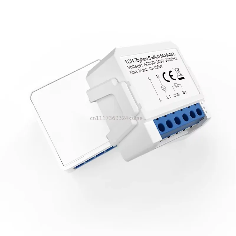 Zigbee No Neutral Line Smart Switch Module Tuya Zigbee 3.0 10A Smart Home Switch Module
