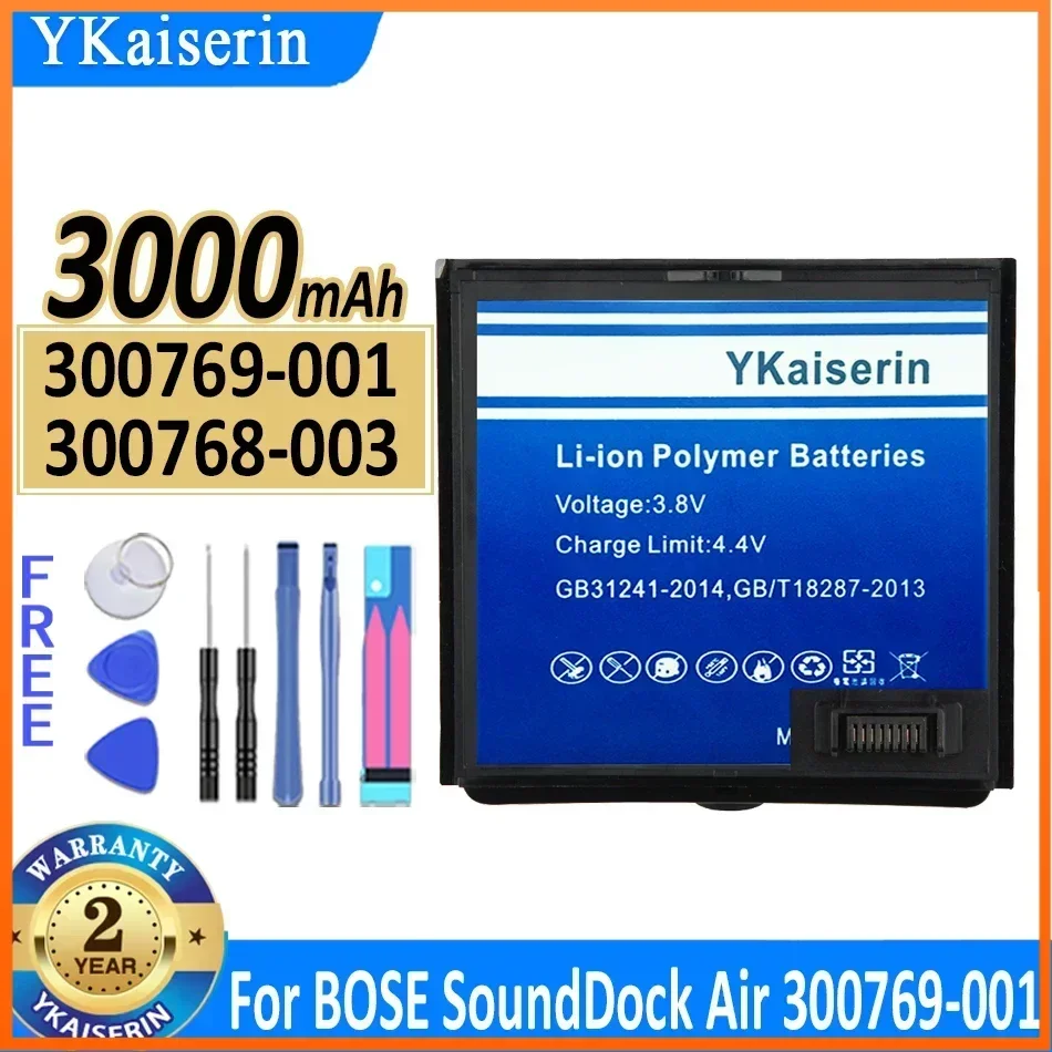 

YKaiserin 3000mAh 300769-001 300768-003 300770-001 Battery for BOSE SoundDock SoundDock SoundLink Air Batterie Warranty Track NO