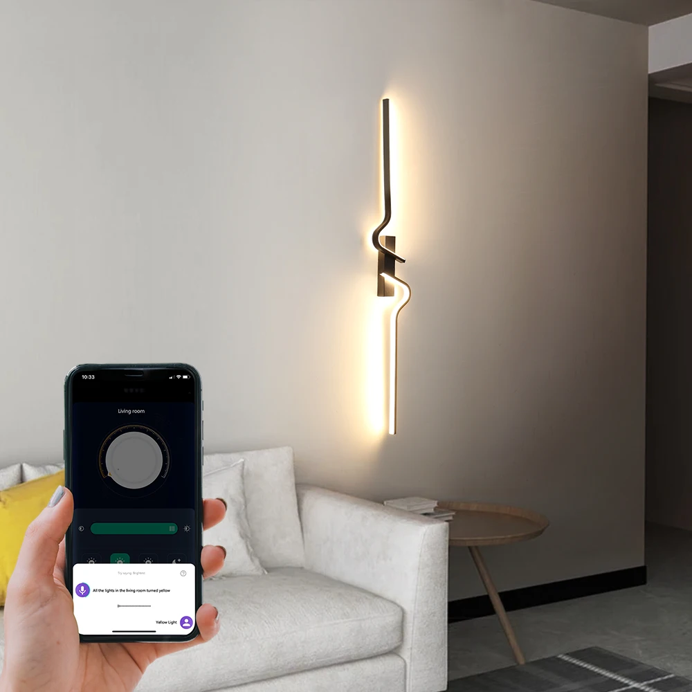 

Modern LED Wall Light Stair Led Wall Lamp Bedside For Living Room Bedroom Stairs TV Background Minimalist Interior Wall Lights