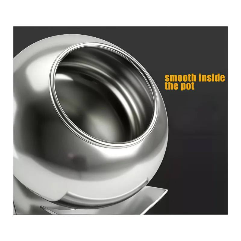 304 Stainless Steel Automatic Chocolate Machine For Nuts Peanut Almond Candy Sugar Coating