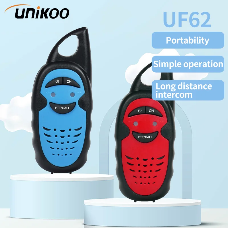 

UNIKOO UF62 Wireless Handheld Kids Walkie Talkie 2 pcs Education Parent-childInteraction Indoor And Outdoor Puzzle Toys