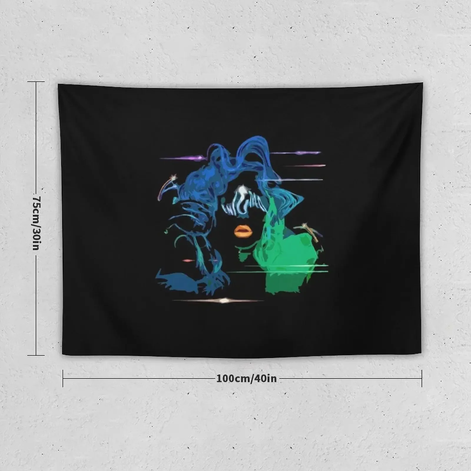 Enigma Lady Gaga Tapestry Things To The Room Outdoor Decoration Tapestry