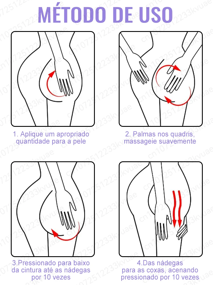 Nádegas Alargamento Óleo Essencial, Big Butt Enhancement, Crescimento das nádegas, Shaping e Shaping, Corpo Sexy