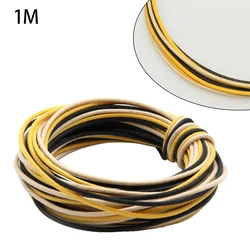 1pc Electric Guitar line 1M Vintage-style Circuit welding wax Cloth wiring for bass/Guitar Stranded Cable replace Accessories
