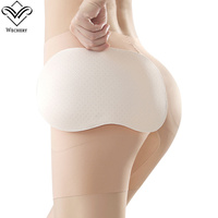 Wechery Women's Underwear Slimming Panties For Belly Body Shapewear Padded And Raised Buttocks Double Layer Pressure Molding