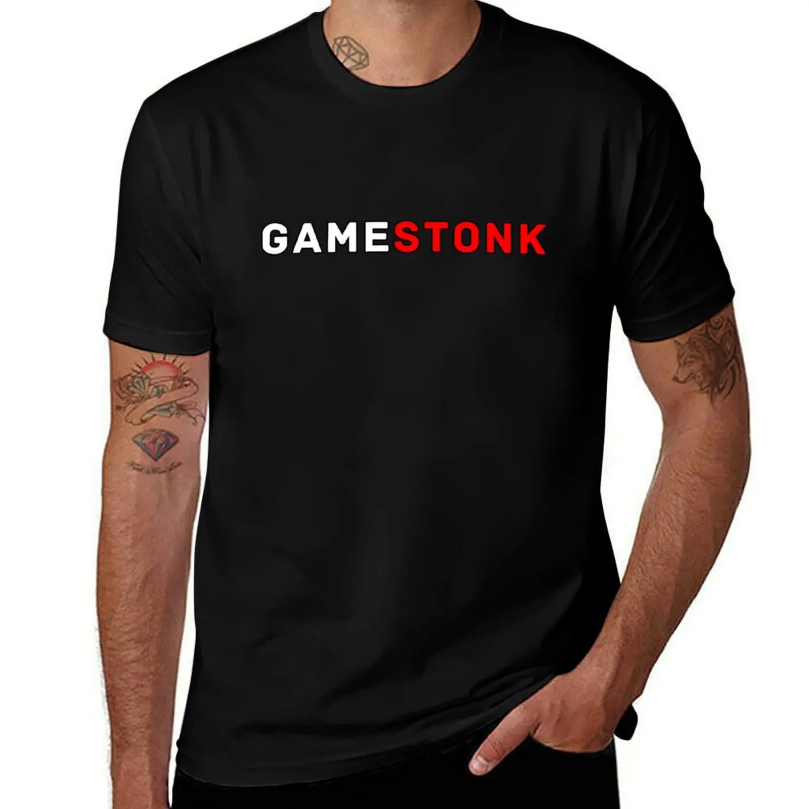 

Game Stonk T-shirt Gamestonk shirt to the moon tee fun meme shirt gamestock shirt T-Shirt anime clothes t shirts for men