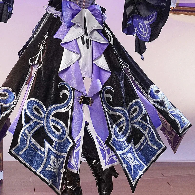2025 22 Honkai Star Rail el disfraz peluca vestido funda sombrero accesorios conjunto completo Herta juego Cosplay mujeres hombres Carniv