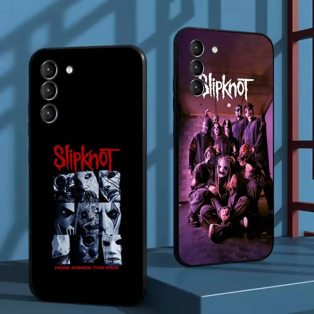 S-SlipknotS Rock Ban  Phone Case For Samsung Galaxy A 91,80,73,72,71,53,52,51,22,5G Shockproof Soft Black Cover