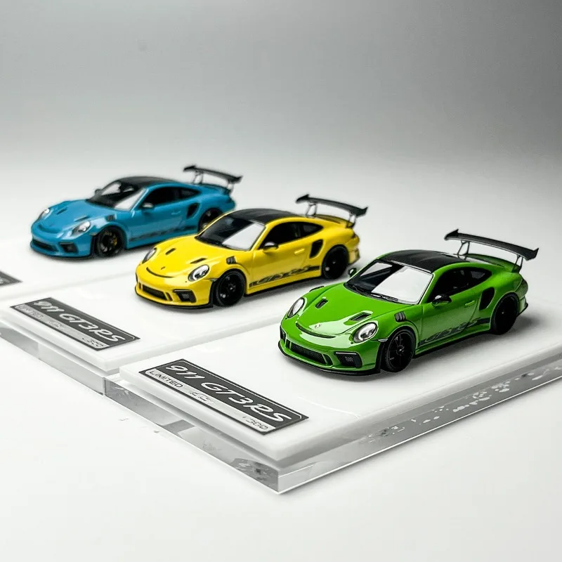 CL 1/64 GT3 RS 991.2 Model z żywicy, pojazd zabawka, odlewany metalowy model, prezenty