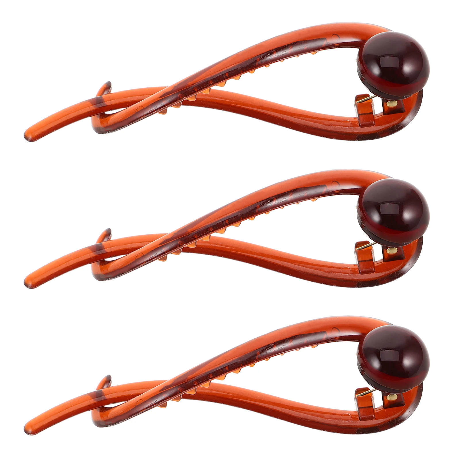 

3 Pcs French Clips for Women Retro Hair Barrette Chinese Style Barrettes Slides