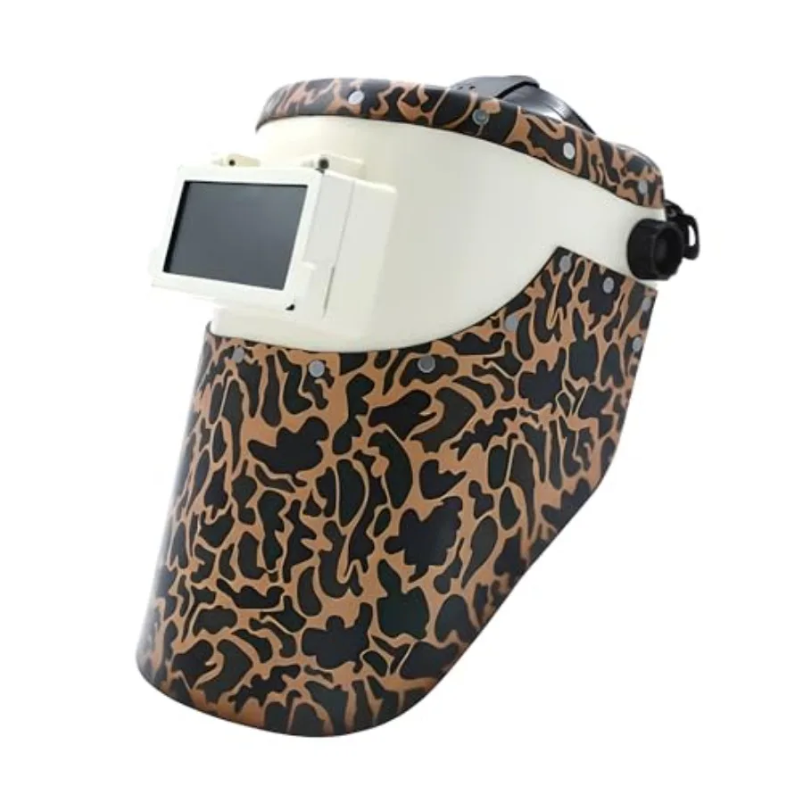 

Flip-Up Welding Helmet | Sugar Scoop Welding Hood | Fits 2x4 Cheater Lens (Not Included) | Duck Camo