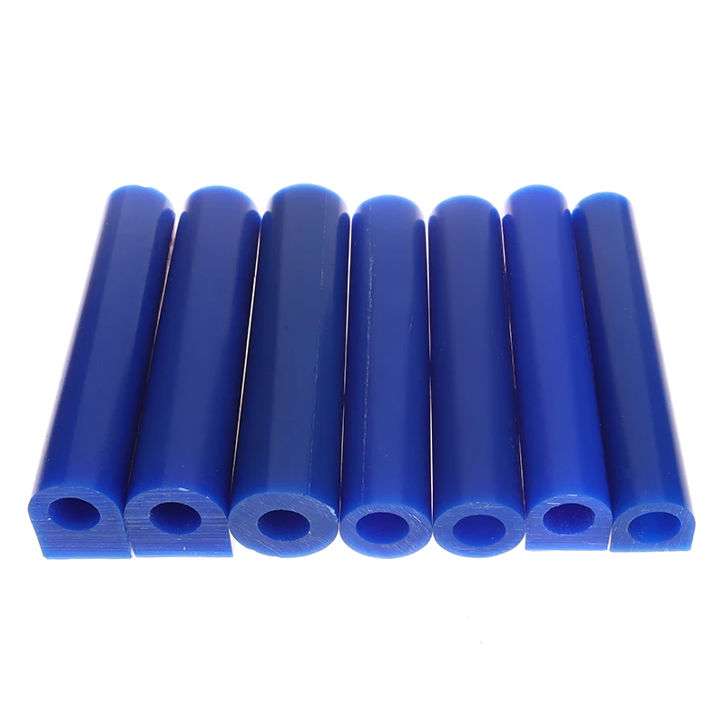 Blue Hollow Wax Tube Carving Wax Ring Tube Jewelry Center Hole Round Hard Wax Blank Modeling Wax