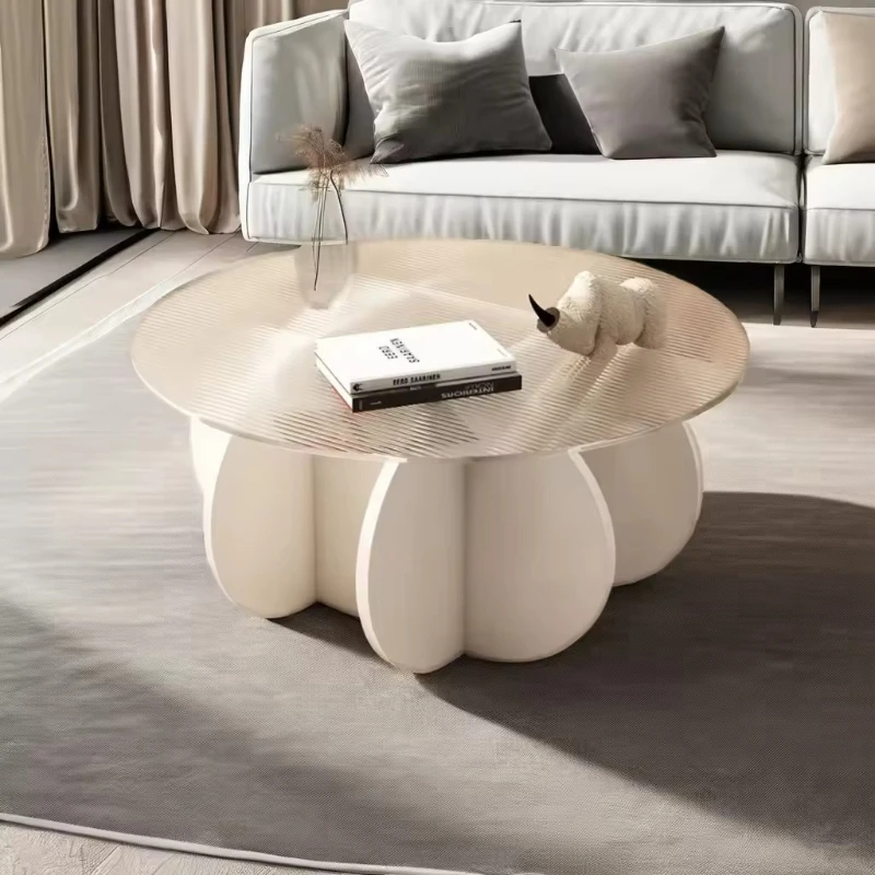 

Design a tempered glass coffee table for living room with wooden frame