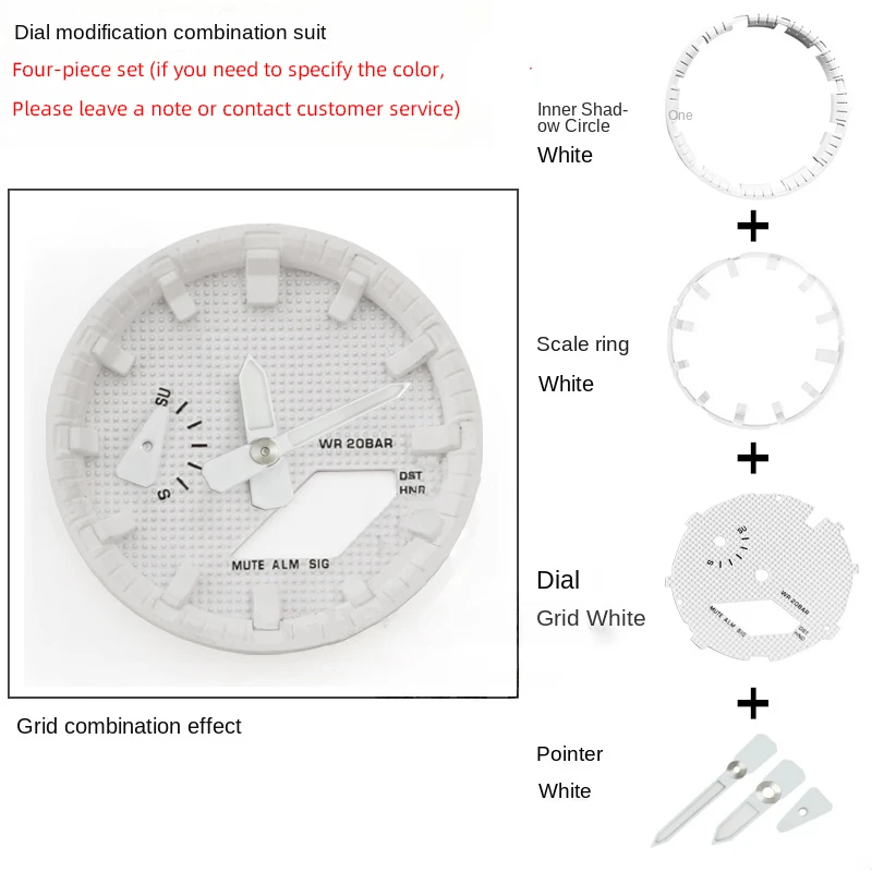 Casioak DIY аксессуары светящиеся часы весы кольцо индексный циферблат поверхность весы указатель часов для GA-2100 2110 GA-B2100 часовой маркер