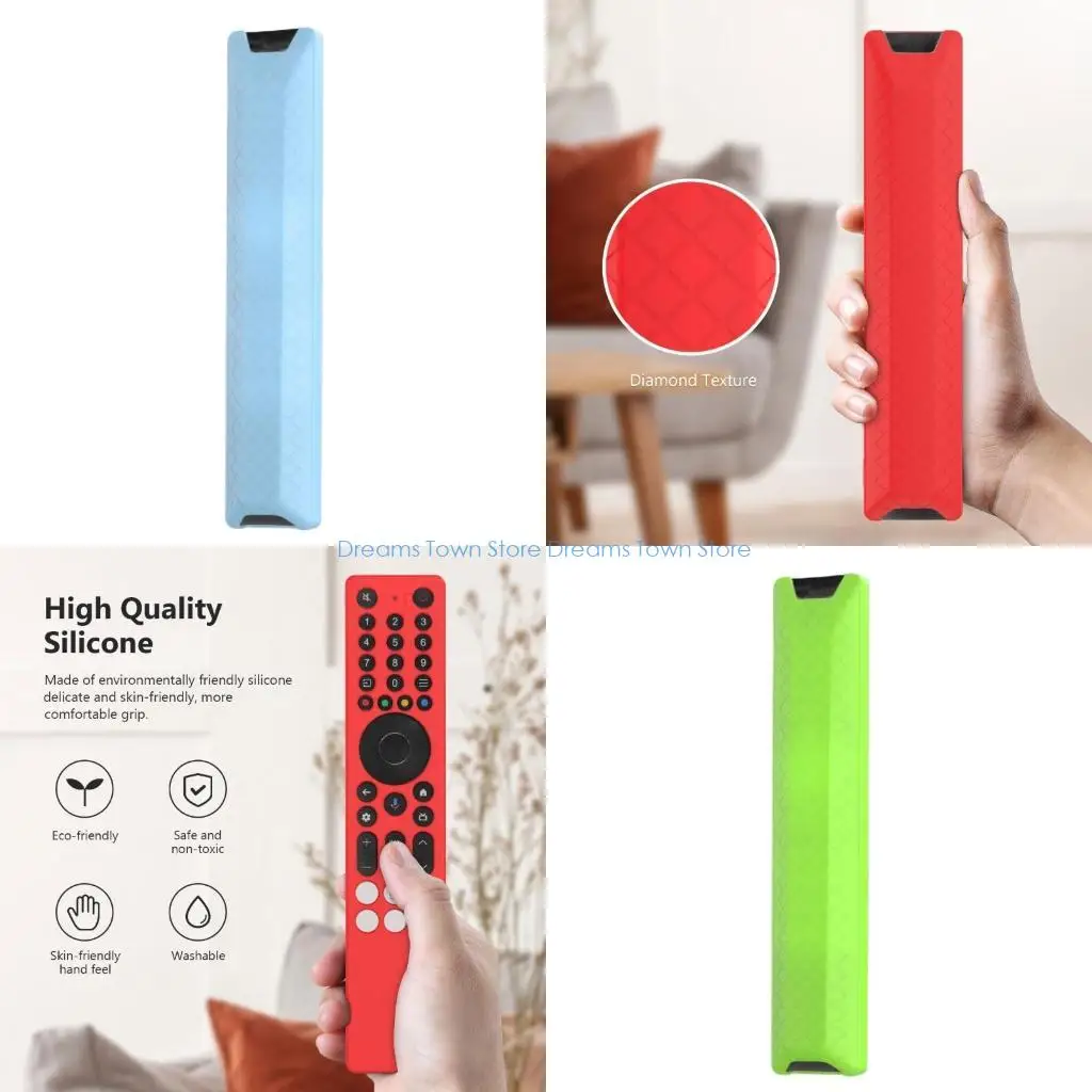 HX6A Shockproof Silicone Cover for RC833A Remote Control NonSlip Protections