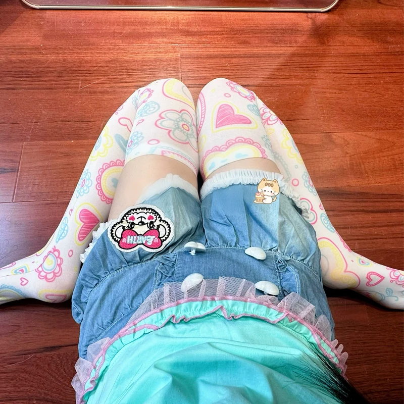 Medias japonesas Y2k Lolita para mujer, medias bonitas a media pantorrilla, calcetines por encima de la rodilla, Cosplay de Anime para niña, calcetines Kawaii de terciopelo dulce