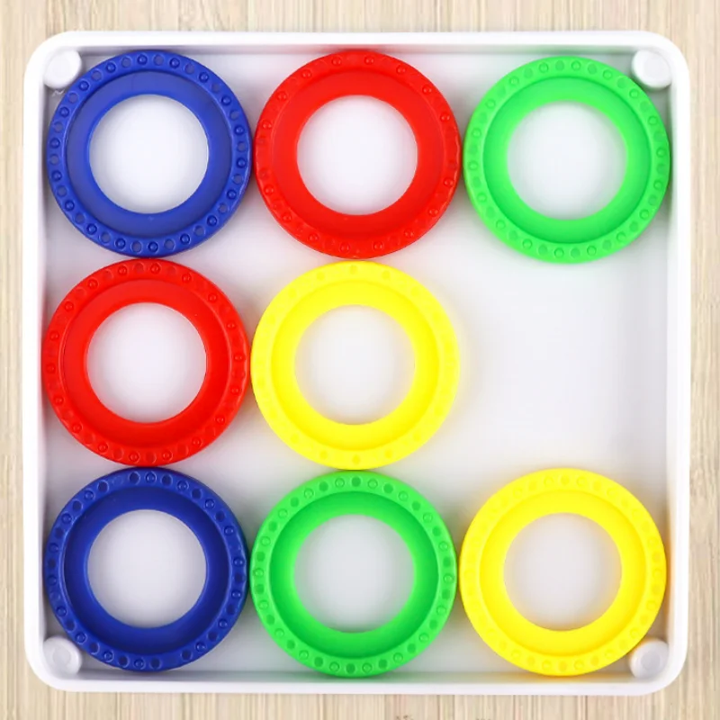 Puzzle kolorowe dla dzieci, zabawka, gra dwuosobowa, edukacja wczesnoszkolna, gry zapewniające bezpieczeństwo, poprawiające rozpoznawanie kolorów u dzieci, nowość