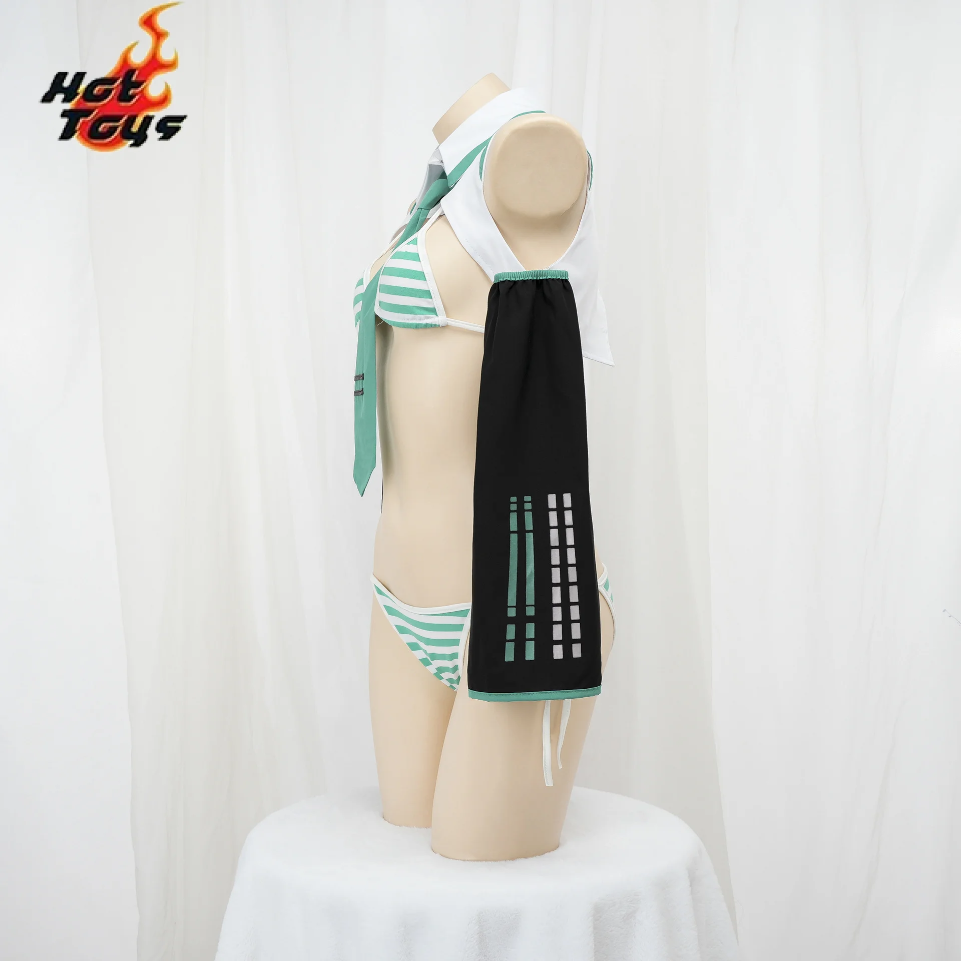 Miku Cosplay Miku Formula Suits Cosplay Costume Snow Christmas Roleplay Uniforms Bikini Set Cosplay