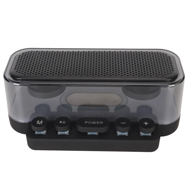 RGB Bluetooth Speaker Car Portable Speaker Type C Charging Bluetooth Subwoofer Speaker With Mechanical Keyboard Button