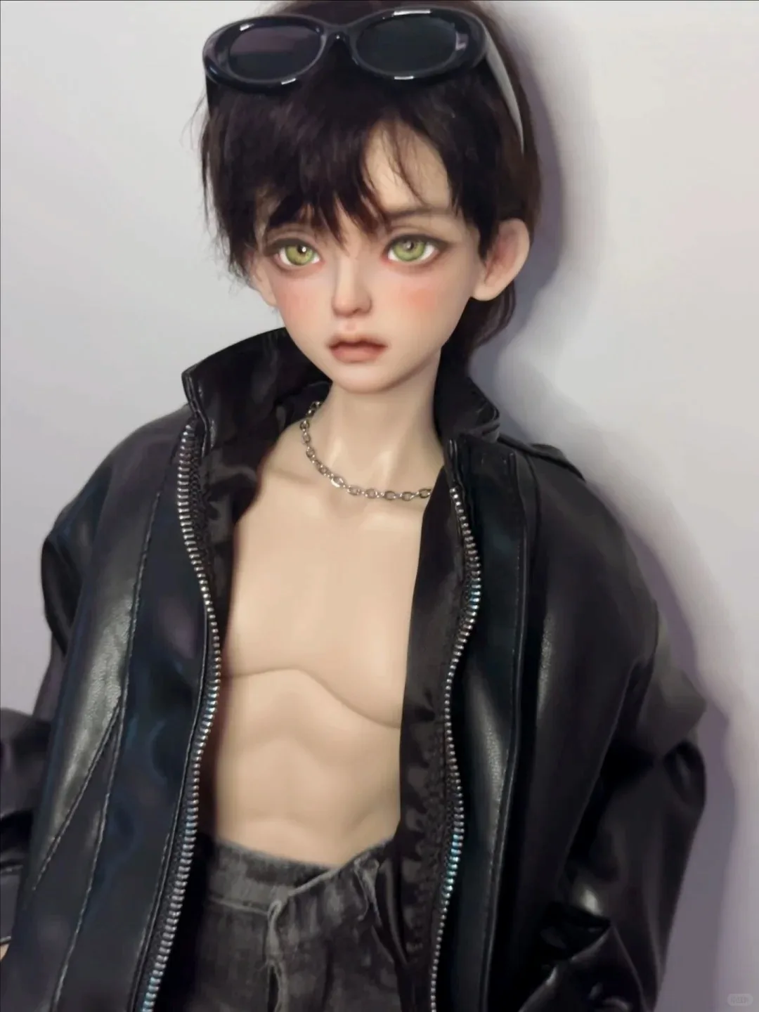 

New sd BJD1/4 Smile xiaozhen Wolf Boy, Makeup Naked Baby, Small Cloth Humanoid, Naked Joint Movable Resin, In Stock