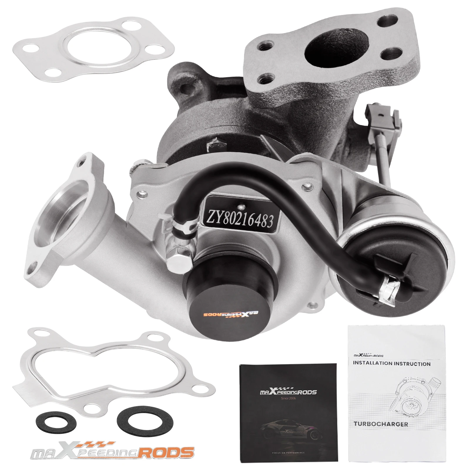 MaXpeedingrods Turbo Turbocharger For Ford Fiesta Fusion TDCI 1.4 L DV4TD KP35 54359880009