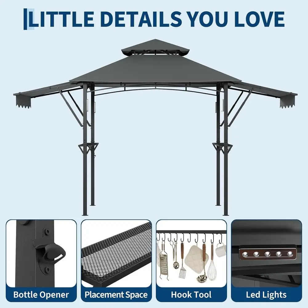 BBQ Grill Gazebo Canopy 6