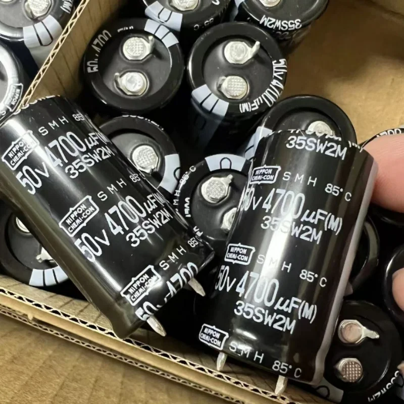2Pcs 50V 4700UF SMH Series Electrolytic Capacitor 22X40mm Radial Aluminum Capacitor