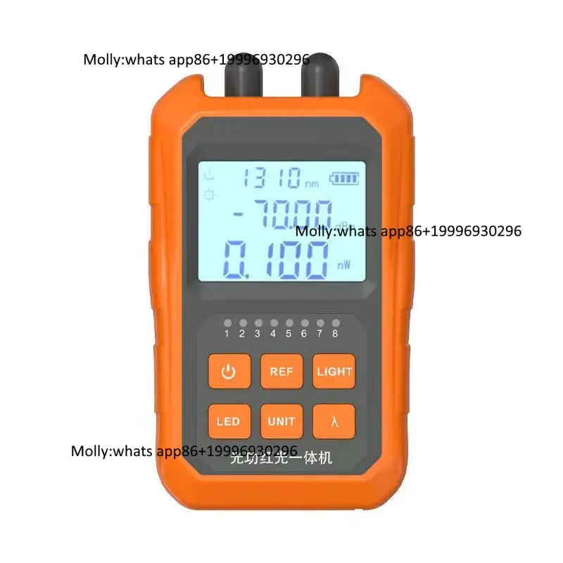 OPM 4 in 1 Optical Power Meter With Vfl 10mw Visual Fault Locator Frequency Detection Mini Fiber Optic Power Meter