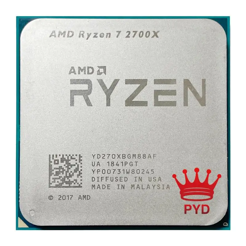 

Топ AMD Ryzen 7 2700X R7 2700X 3,7 ГГц Восьмиядерный 16-поточный 16M 105 Вт Процессор YD270XBGM88AF разъем AM4